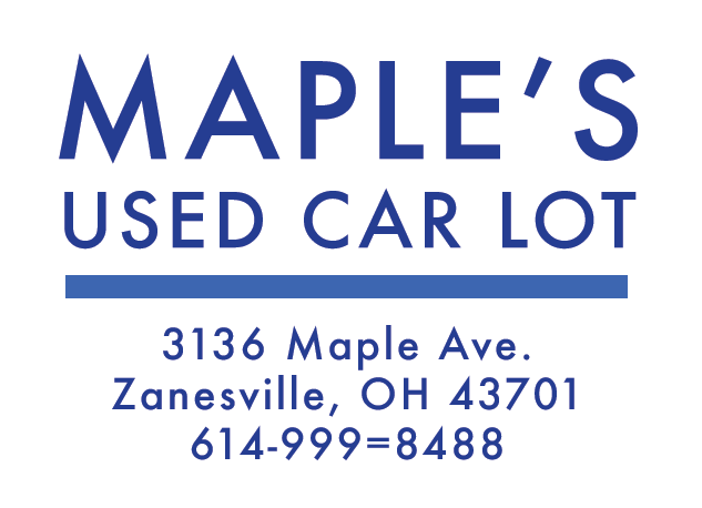 Maple's Used Car Lot logo